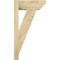 Ekena Millwork Traditional Slat Rough Sawn Outlooker, Douglas Fir, 6"W x 14"D x 26"H OUT06X14X26TRA06RDF - alternate 3